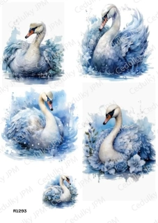 Rýžový a Soft  papír  A4 pro decoupage- R01293