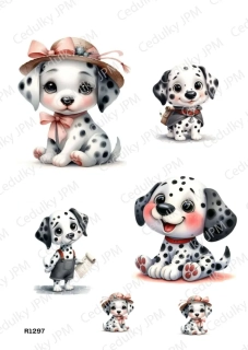 Rýžový a Soft  papír  A4 pro decoupage- R01297