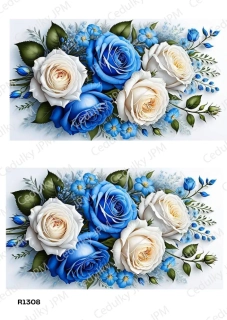 Rýžový a Soft  papír  A4 pro decoupage- R01308