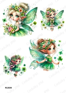 Rýžový a Soft  papír  A4 pro decoupage- R01309