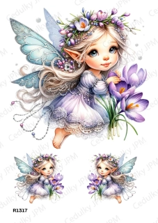 Rýžový a Soft  papír  A4 pro decoupage- R01317