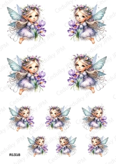 Rýžový a Soft  papír  A4 pro decoupage- R01318