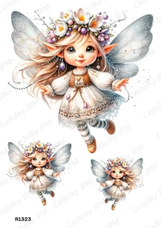 Rýžový a Soft  papír  A4 pro decoupage- R01323