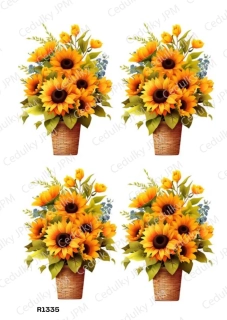 Rýžový a Soft  papír  A4 pro decoupage- R01335