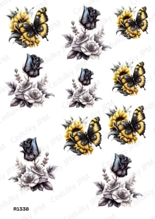 Rýžový a Soft  papír  A4 pro decoupage- R01338