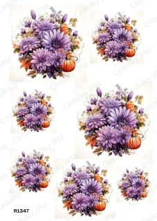 Rýžový a Soft  papír  A4 pro decoupage- R01347