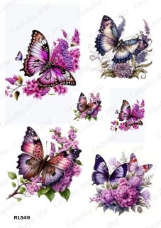 Rýžový a Soft  papír  A4 pro decoupage- R01349