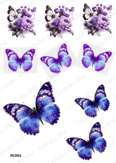 Rýžový a Soft  papír  A4 pro decoupage- R01351