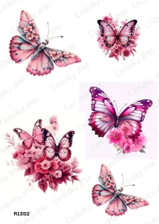 Rýžový a Soft  papír  A4 pro decoupage- R01352