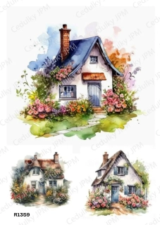 Rýžový a Soft  papír  A4 pro decoupage- R01359