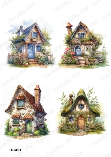 Rýžový a Soft  papír  A4 pro decoupage- R01360
