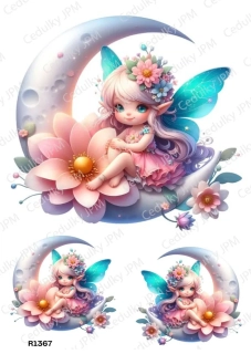 Rýžový a Soft  papír  A4 pro decoupage- R01367