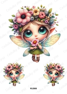 Rýžový a Soft  papír  A4 pro decoupage- R01368