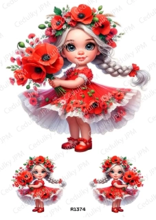Rýžový a Soft  papír  A4 pro decoupage- R01374