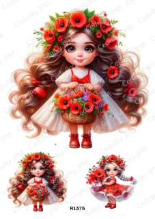 Rýžový a Soft  papír  A4 pro decoupage- R01375
