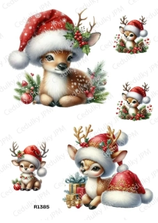 Rýžový a Soft  papír  A4 pro decoupage- R01385