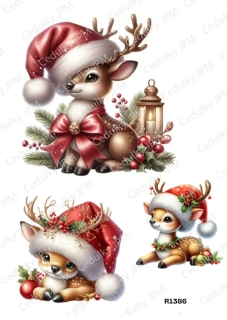 Rýžový a Soft  papír  A4 pro decoupage- R01386
