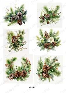 Rýžový a Soft  papír  A4 pro decoupage- R01395
