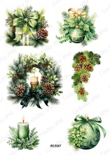 Rýžový a Soft  papír  A4 pro decoupage- R01397