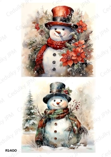 Rýžový a Soft  papír  A4 pro decoupage- R01400