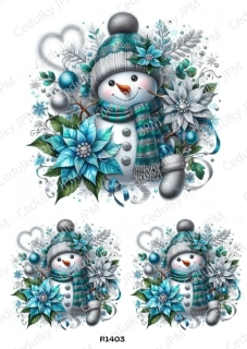 Rýžový a Soft  papír  A4 pro decoupage- R01403
