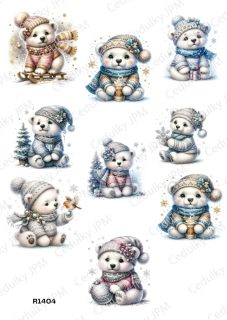 Rýžový a Soft  papír  A4 pro decoupage- R01404