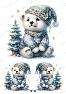 Rýžový a Soft  papír  A4 pro decoupage- R01406
