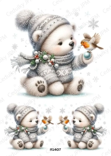 Rýžový a Soft  papír  A4 pro decoupage- R01407