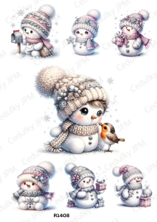 Rýžový a Soft  papír  A4 pro decoupage- R01408