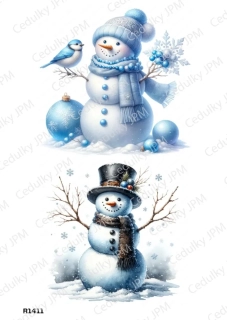 Rýžový a Soft  papír  A4 pro decoupage- R01411