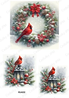 Rýžový a Soft  papír  A4 pro decoupage- R01422