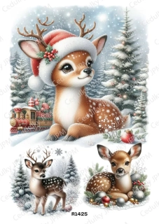 Rýžový a Soft  papír  A4 pro decoupage- R01425