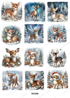 Rýžový a Soft  papír  A4 pro decoupage- R01428