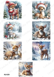Rýžový a Soft  papír  A4 pro decoupage- R01430