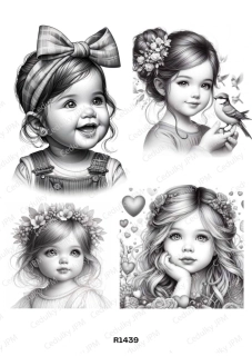 Rýžový a Soft  papír  A4 pro decoupage- R01439