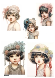 Rýžový a Soft  papír  A4 pro decoupage- R01441