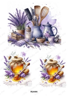 Rýžový a Soft  papír  A4 pro decoupage- R01444