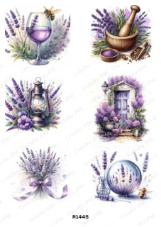 Rýžový a Soft  papír  A4 pro decoupage- R01445