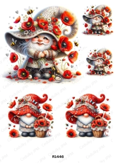 Rýžový a Soft  papír  A4 pro decoupage- R01446