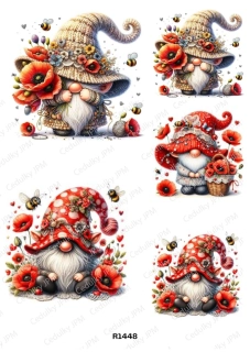 Rýžový a Soft  papír  A4 pro decoupage- R01448