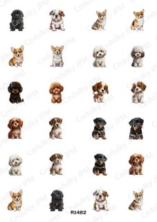 Rýžový a Soft  papír  A4 pro decoupage- R01482