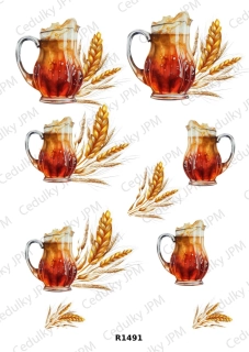 Rýžový a Soft  papír  A4 pro decoupage- R01491