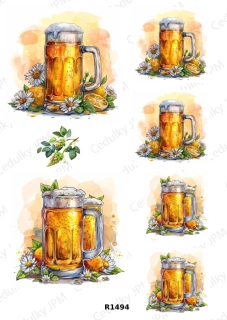 Rýžový a Soft  papír  A4 pro decoupage- R01494