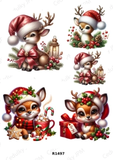 Rýžový a Soft  papír  A4 pro decoupage- R01497