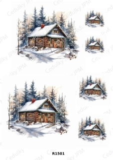 Rýžový a Soft  papír  A4 pro decoupage- R01501
