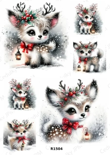 Rýžový a Soft  papír  A4 pro decoupage- R01504