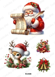 Rýžový a Soft  papír  A4 pro decoupage- R01508