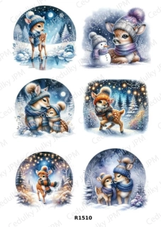 Rýžový a Soft  papír  A4 pro decoupage- R01510