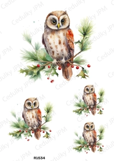 Rýžový a Soft papír A4 pro decoupage- R01534