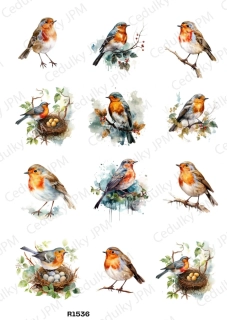 Rýžový a Soft papír A4 pro decoupage- R01536